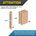 2-Pack) MonsterRAX 4x8 Overhead Garage Storage Rack - 500 lb Capacity - Adjustable Ceiling Racks