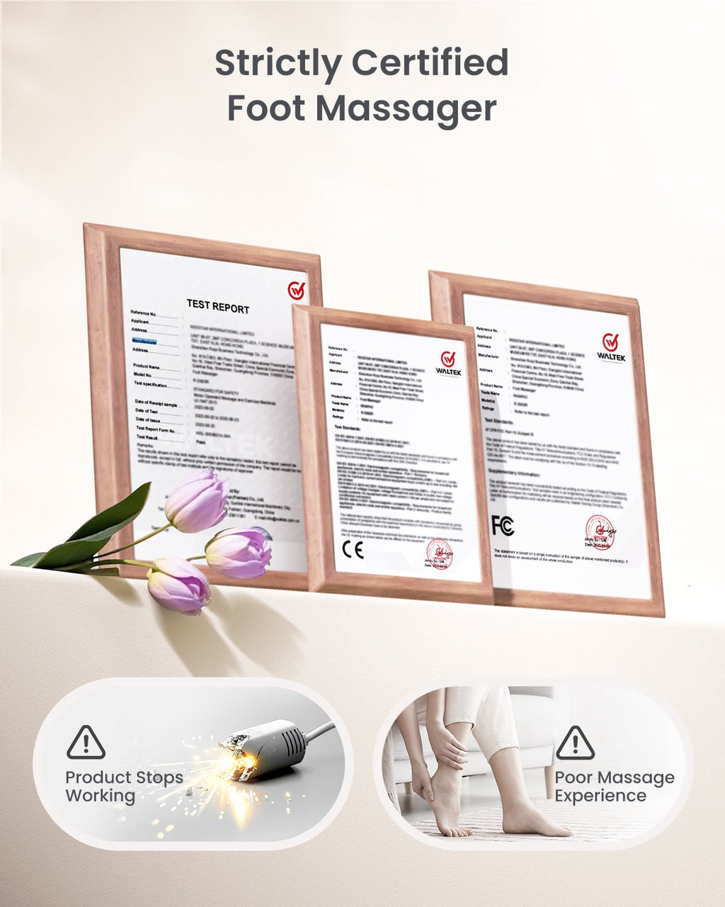 Pureheal Foot Massager with Heat,Shiatsu Foot Massager Machine for Plantar Fasciitis, FSA HSA Eligible, Gifts for Women Mom
