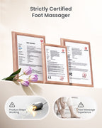 Pureheal Foot Massager with Heat,Shiatsu Foot Massager Machine for Plantar Fasciitis, FSA HSA Eligible, Gifts for Women Mom