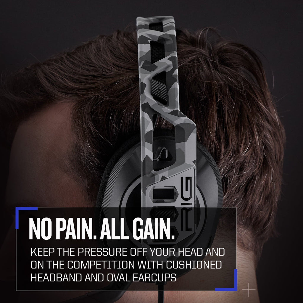 RIG 400 GEN 2 HS Gaming Headset for PlayStation 5, PlayStation 4, Xbox Series X|S, Xbox One, Mobile & PC, Arctic Camo