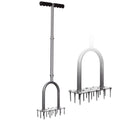 Walensee Aerator Lawn Tool, 15-Spike Manual Lawn Aerator Tool for Yard