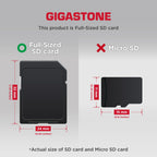 GIGASTONE 32GB SD Card 5-Pack UHS-I U1 Class 10 SDHC Memory Card High-Speed up to 80MB/s Full HD Video Compatible with Digital Camera, SPYPOINT