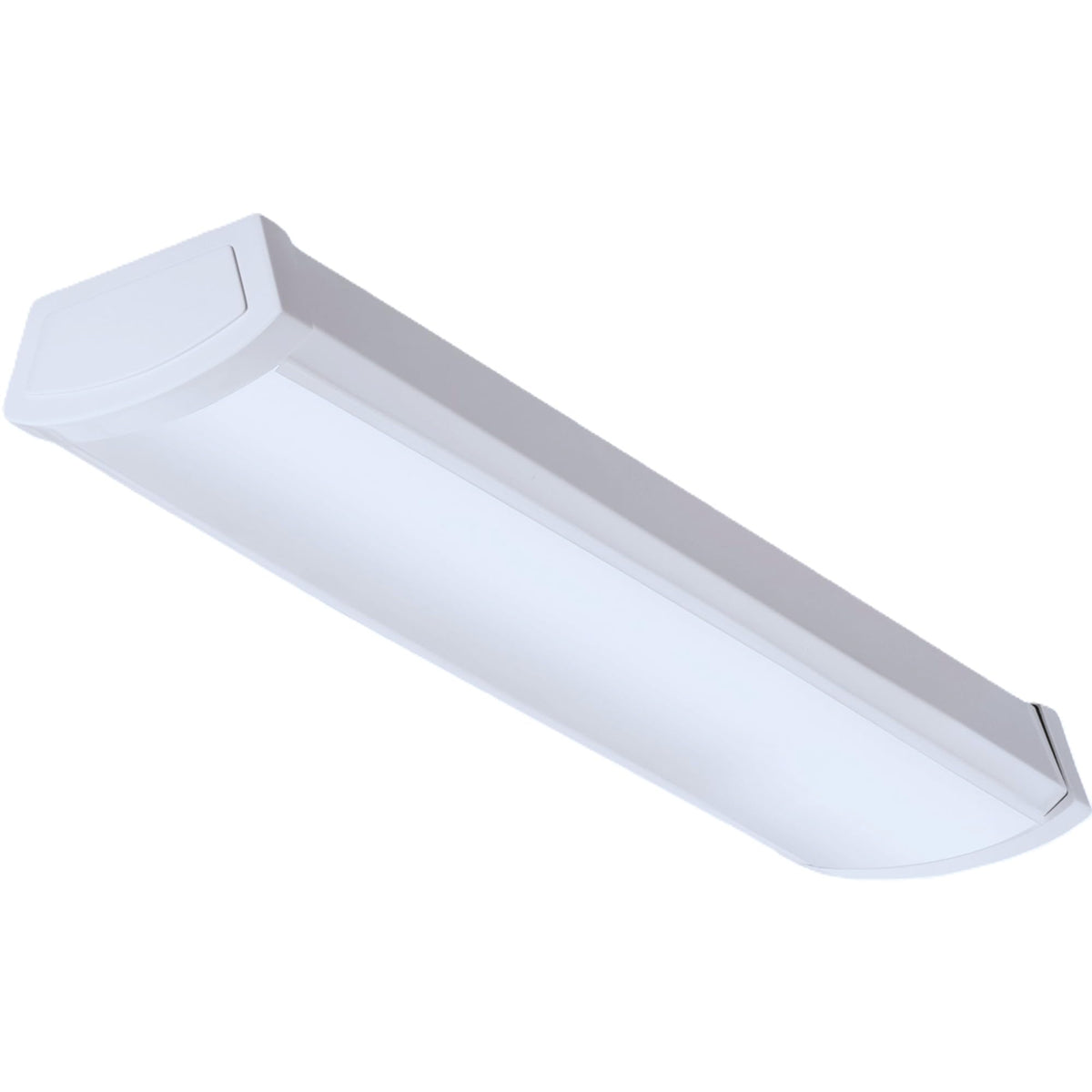 Lithonia Lighting 2' Low-Profile LED Wraparound Light Fixture, 4000K, 120V
