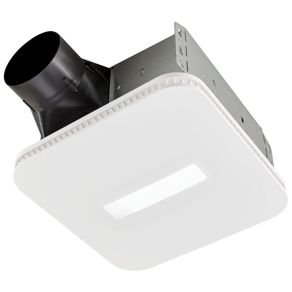 Broan-NuTone Bathroom Exhaust Fan – Retrofit Design Replaces Existing Fan Without Attic Access, Quiet 1.0 Sones, 110 CFM, Powerful Ventilation with 4