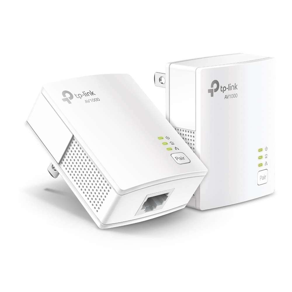 TP-Link AV1000 Powerline Ethernet Adapter KIT - Gigabit Port, Nano Size