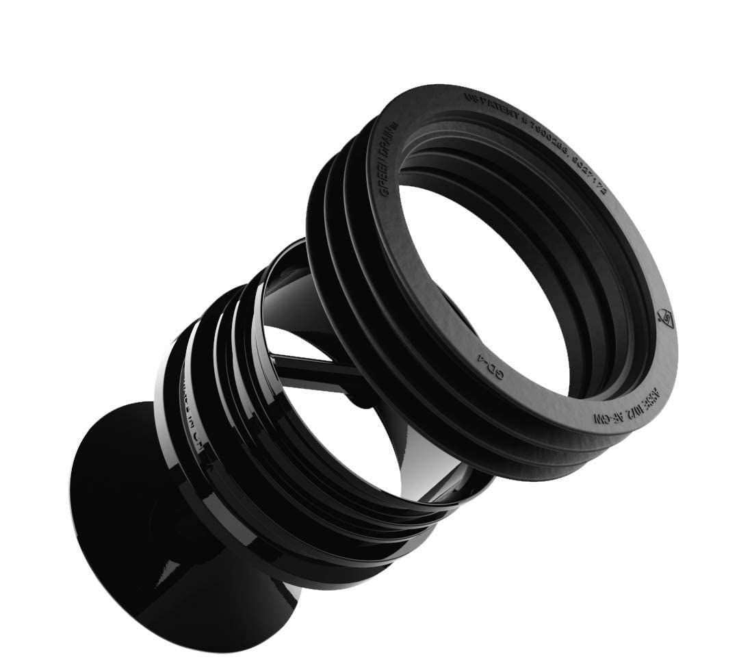 Waterless Trap Seal, 4 Inch, Fitting Pipes with Diameters Between 95-104 mm