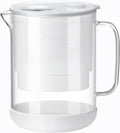 Waterdrop PT-72W Glass Water Filter Pitcher, 7-Cup, Eco-Friendly, White
