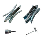 Camper Wheel Chock, 2 Sets of Tire Lock Chocks