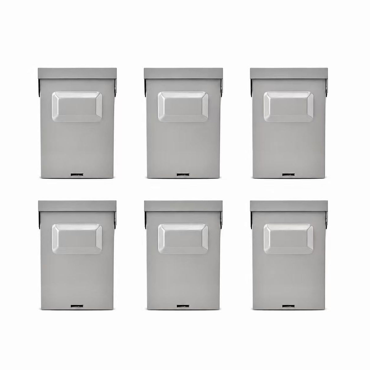 6 Pack AC Disconnect Boxes 60A Non-Fused, Pull-Out HVAC Disconnect Switch for Outdoor Air Conditioner Units