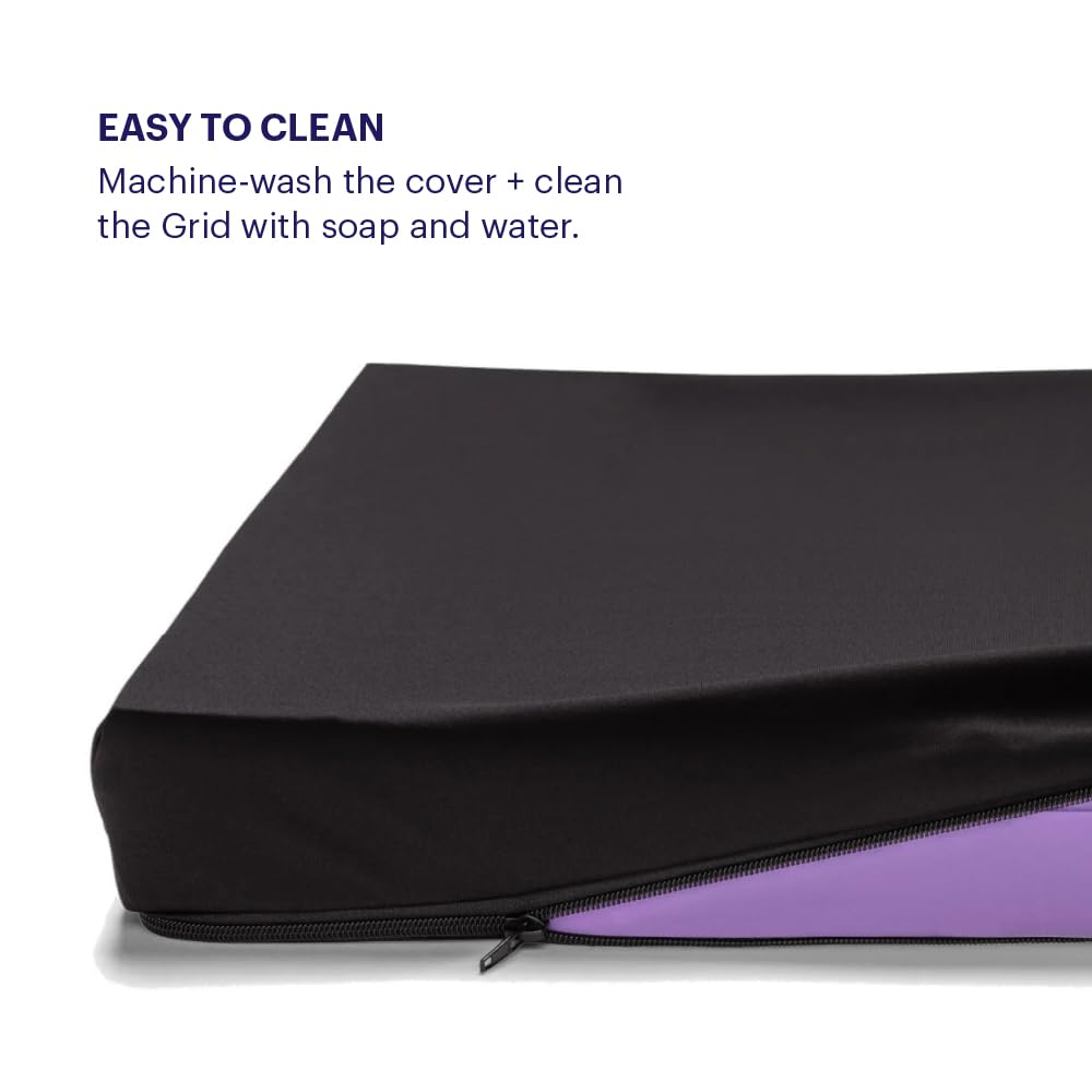 Purple Ultimate Seat Cushion, Large 2.5 Inch Gel Seat Cushion
