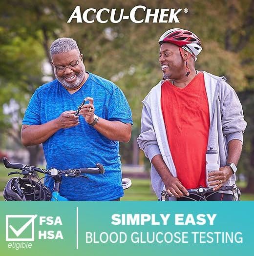 Accu-Chek Guide Glucose Test Strips, Pack of 100