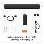 Fire TV Soundbar, 2.0 speaker with DTS Virtual:X and Dolby Audio, Bluetooth connectivity