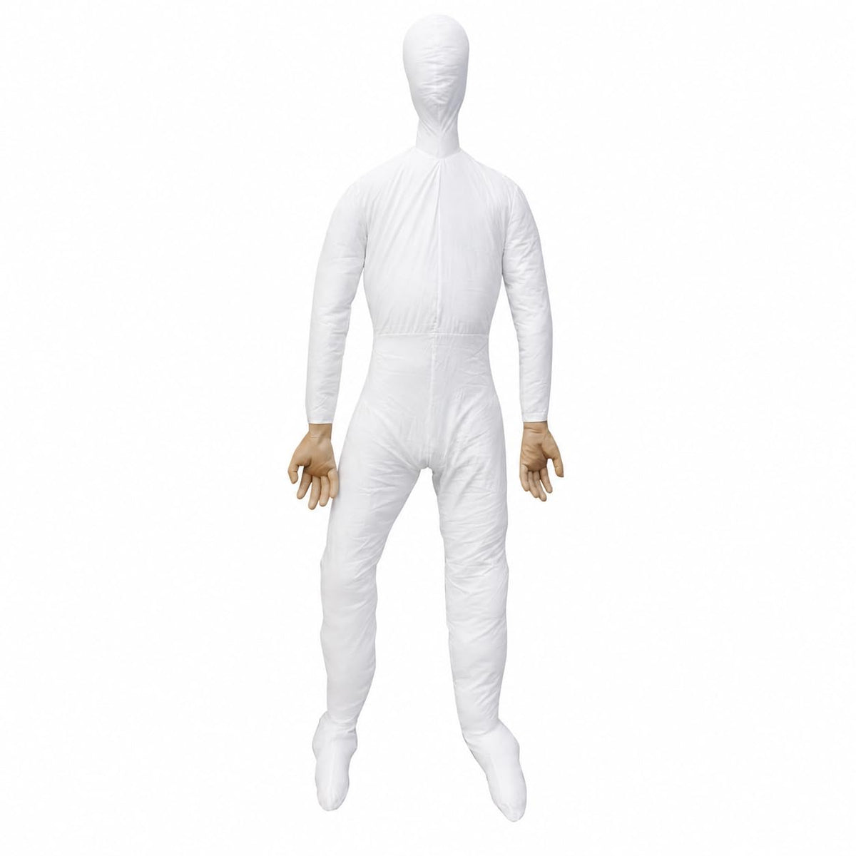 Full Size 6-Foot Life Size Dummy Posable Full-Size Mannequin with Cloth Body, Adjustable Polyfill, Flexible Head and Hands, Indoor Display Prop for