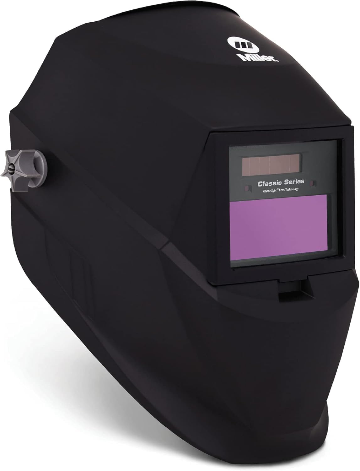 Miller Classic Series Welding Helmet, ClearLight™, Shade 8-13, Black