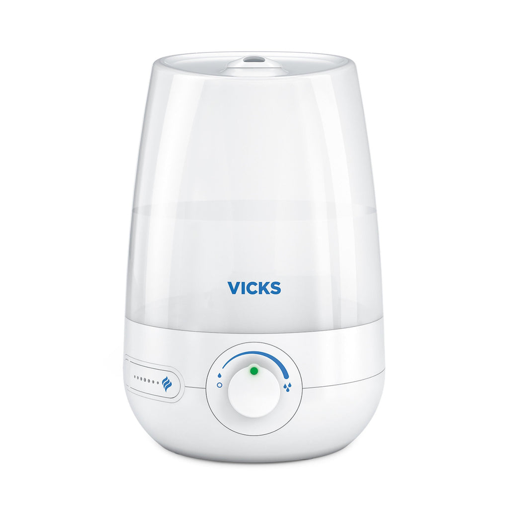 Vicks 1 gal 400 sq ft Ultrasonic Cool Mist Humidifier, White
