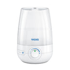 Vicks 1 gal 400 sq ft Ultrasonic Cool Mist Humidifier, White