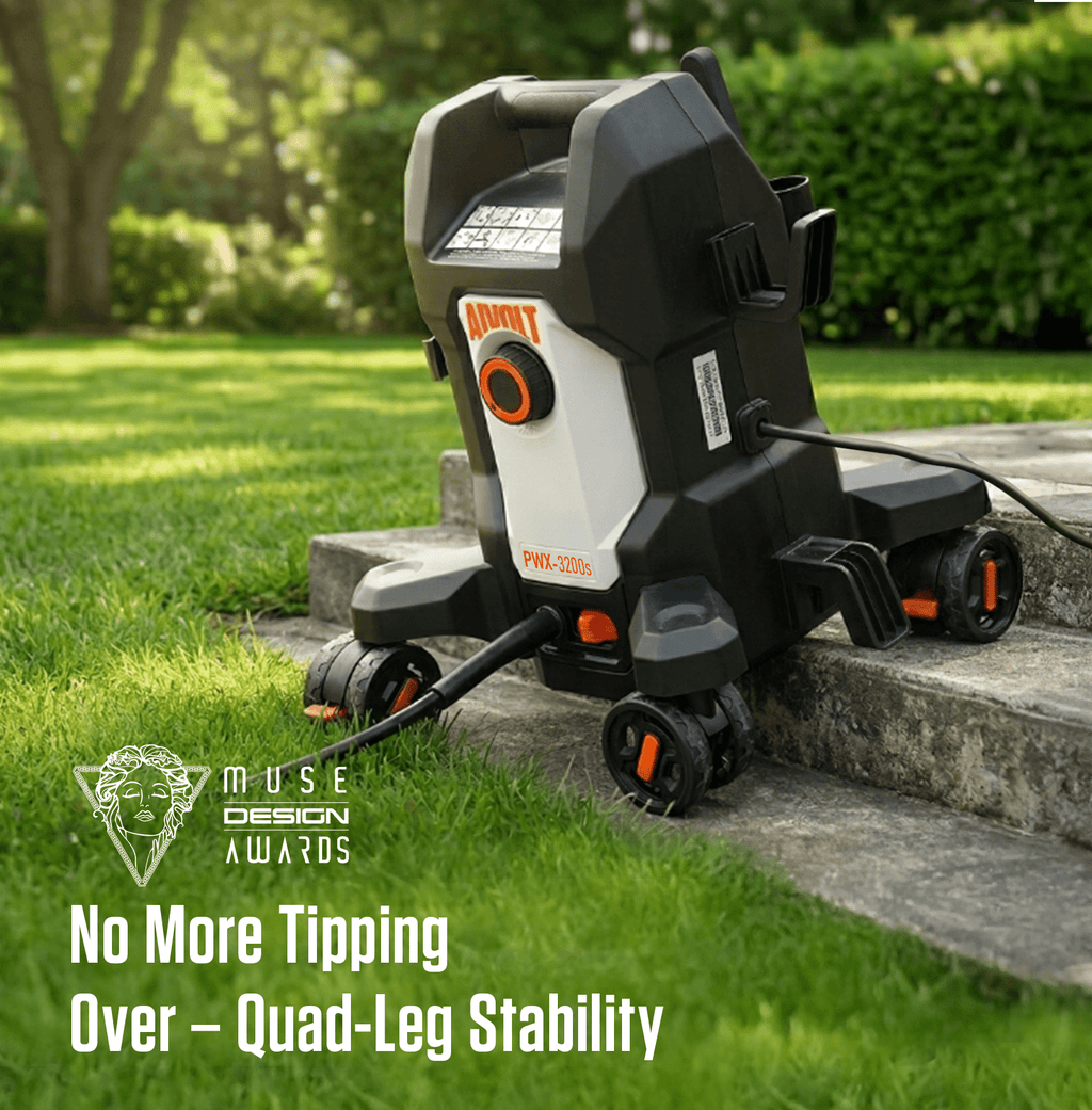 AIVOLT 4800 Psi at 2.76 GPM 13 Amps Corded Electric Cold Water Pressure Washer, Quick Connect Tips