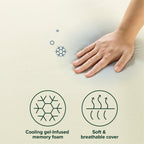 Zinus Gel Airflow 10" Full Mattress, Gel Memory Foam Mattress CertiPUR-US Certified