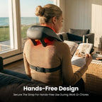 Bob and Brad Cordless 4D Shiatsu Neck Massager with Heat, 190 Min Battery, Lightweight 2.4 lbs