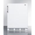 Built-In Undercounter All-Refrigerator, 5.5 Cu.Ft., 24 in Footprint, White