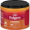 6 pack) Folgers Colombian Ground Coffee, Medium Roast, 22.6 oz Canister