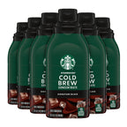 6 pack) Starbucks Signature Black, Cold Brew Coffee Concentrate, Iced Coffee, 32 fl oz