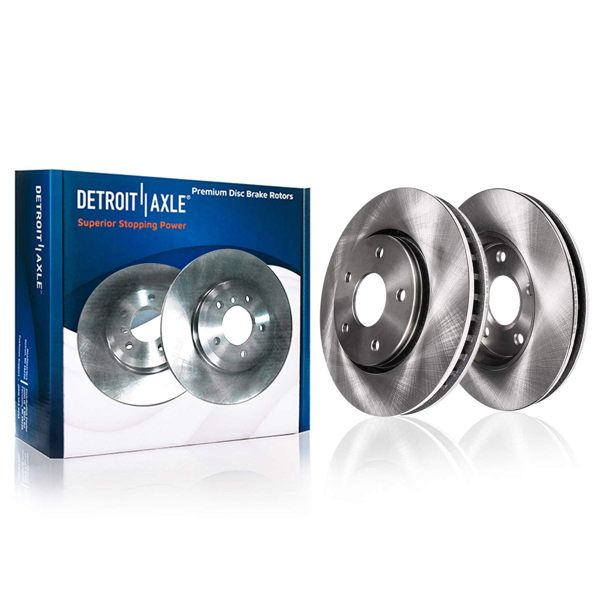 Detroit Axle - Brake Kit for 2011-2015 Hyundai Sonata 2011-2016 Kia Optima Front & Rear Disc Brake Rotors Ceramic Brakes Pads 2012 2013 2014