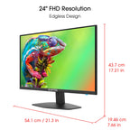 Sceptre 27-inch Prime Gaming Monitor 100Hz 1ms DisplayPort HDMI x2 100% sRGB AMD FreeSync Build-in Speakers, Eye Care Frameless Machine Black 2025