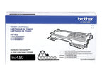 Brother Genuine High Yield Toner Cartridge, TN450, Replacement Black Toner, Page Yield Up To 2,600 Pages