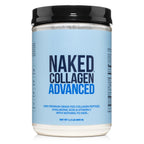 NAKED Collagen Advanced - Peptides Protein Powder, Hyaluronic Acid, Vitamin C, Pasture-Raised, Grass-Fed Hydrolyzed Collagen Supplement, Paleo