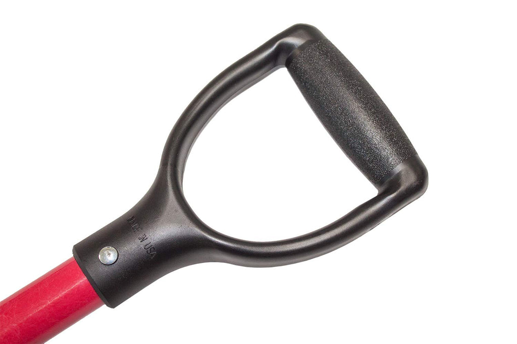 Bully Tools Ultra 30" HMW Snow Pusher Fiberglass D-Grip, Made in USA