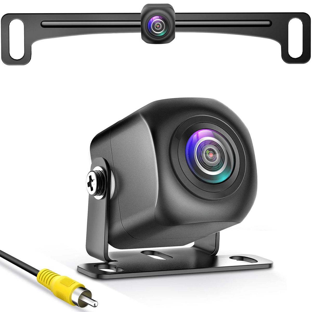 Backup Camera,AHD 1080P Metal 170 Degree Wide Angle Rearview Reversing Camera,PMD2A-S Clear Night Vision IP69 Waterproof Reverse Rear View Camera for