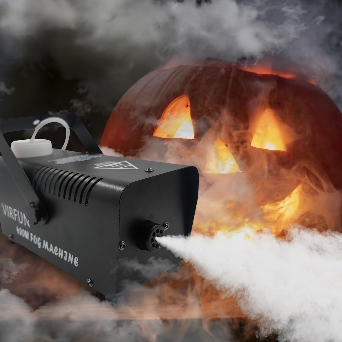 Fog Machine, Smoke Machine with Remote Control for Halloween, Party