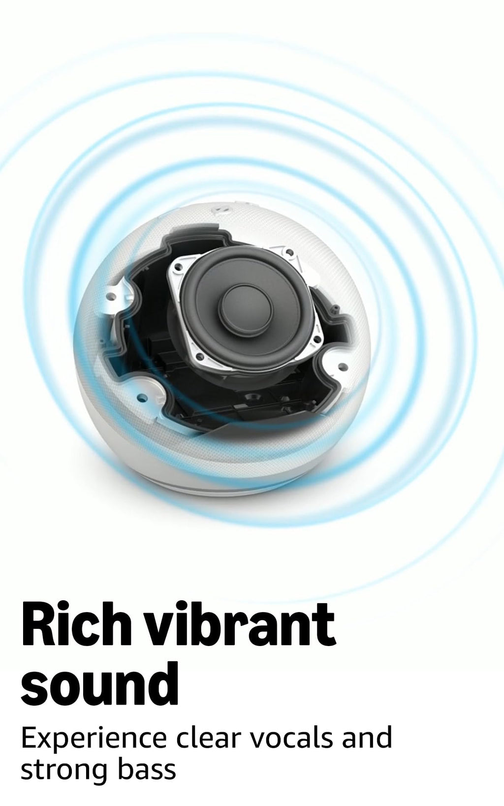 Echo Dot (newest model) - Vibrant sounding speaker, Designed for Alexa+, Great for bedrooms, dining rooms and offices, Charcoal
