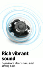 Echo Dot (newest model) - Vibrant sounding speaker, Designed for Alexa+, Great for bedrooms, dining rooms and offices, Charcoal
