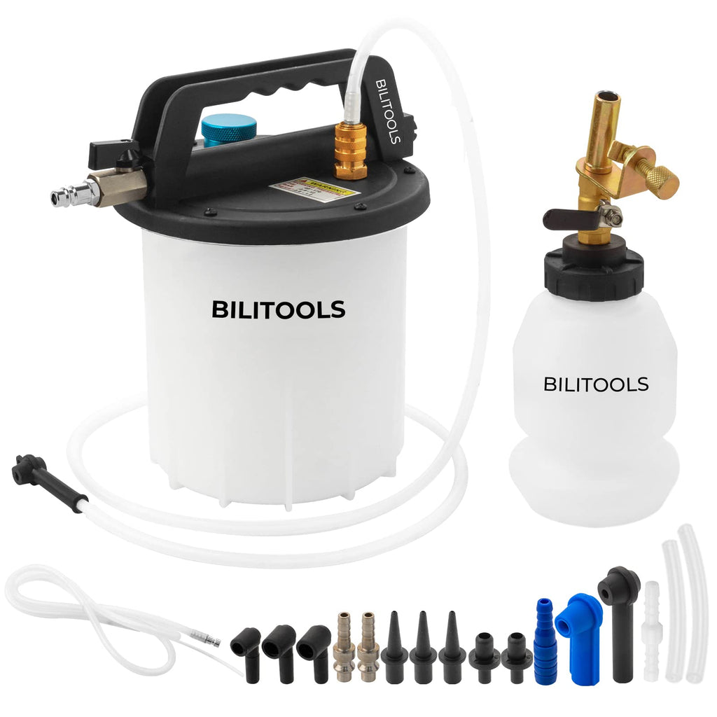 BILITOOLS 3L Universal Brake Bleeder Kit, Vacuum Brake Fluid Bleeding Tool