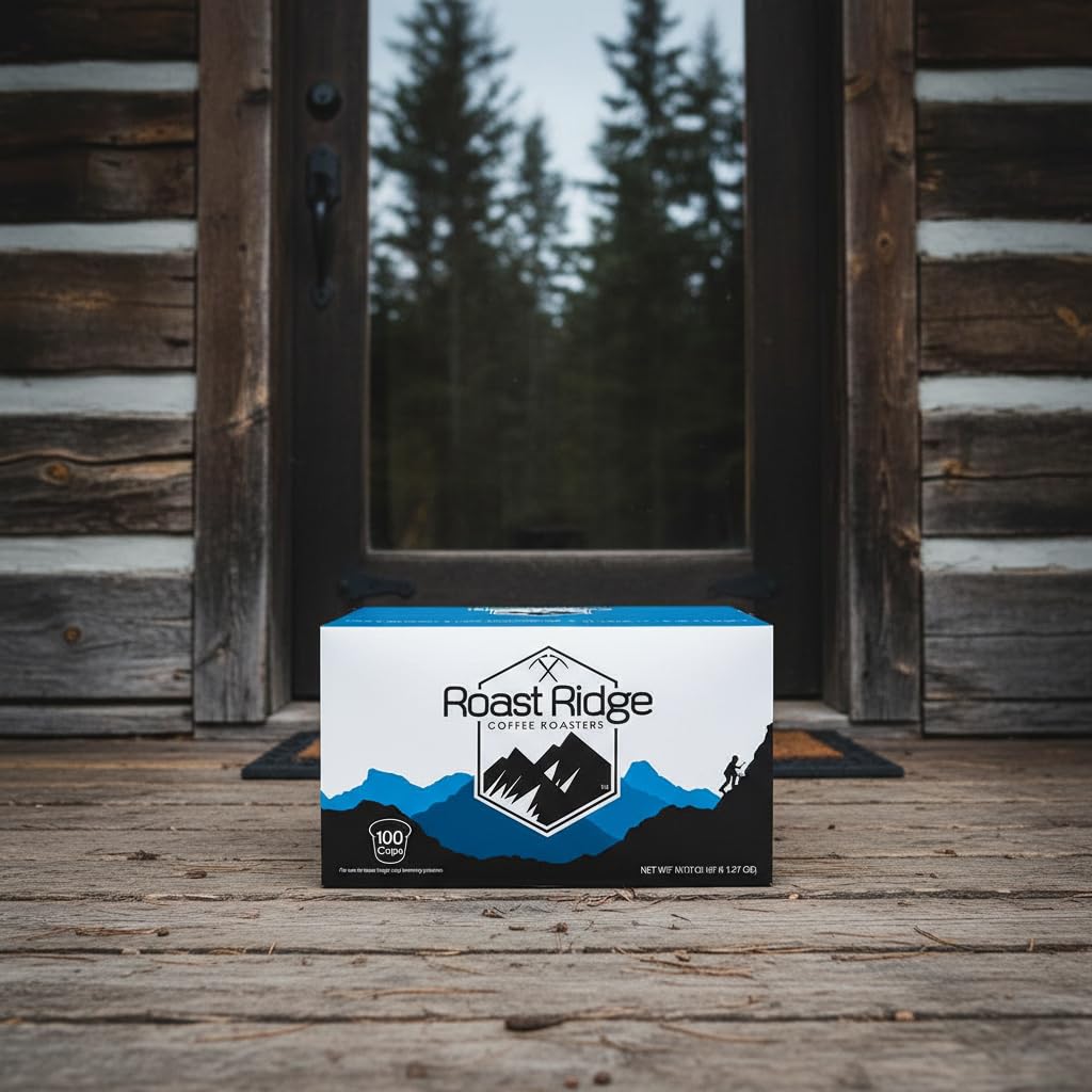 Roast Ridge K-Cup Coffee Pods, Medium Roast Flavored Variety Pack 100 Count