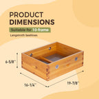 Honey Lake 10-Frame Beehive Quilt Box for Langstroth Hives