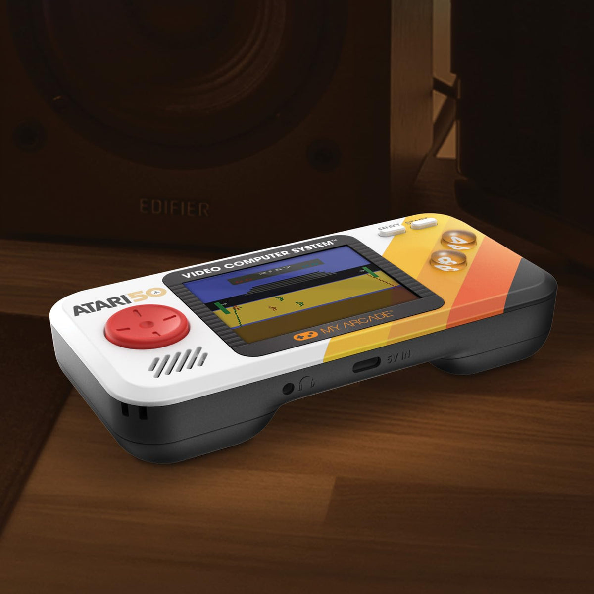 My Arcade Atari Pocket Player-Console preloaded with 100 Games, 2.8" Screen