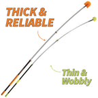 5-24 ft Long Telescopic Extension Pole, Multi-Purpose Extendable Pole