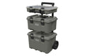 Keter Stack-N-Roll Outdoor Gear Organizer, 3-Piece Rolling Storage System