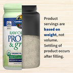 Garden of Life Raw Organic Protein & Greens Powder, Vanilla, 20 Servings