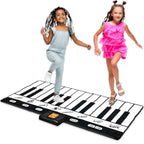 Play22 Giant 6 Ft Floor Piano Mat for Kids Age 3-8, Dance Mat for Toddlers