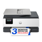 HP OfficeJet Pro 8125 Wireless All-in-One Color Inkjet Printer, Print, Scan, Copy, ADF, Duplex Printing Best-for-Home Office, 3 Month Trial of