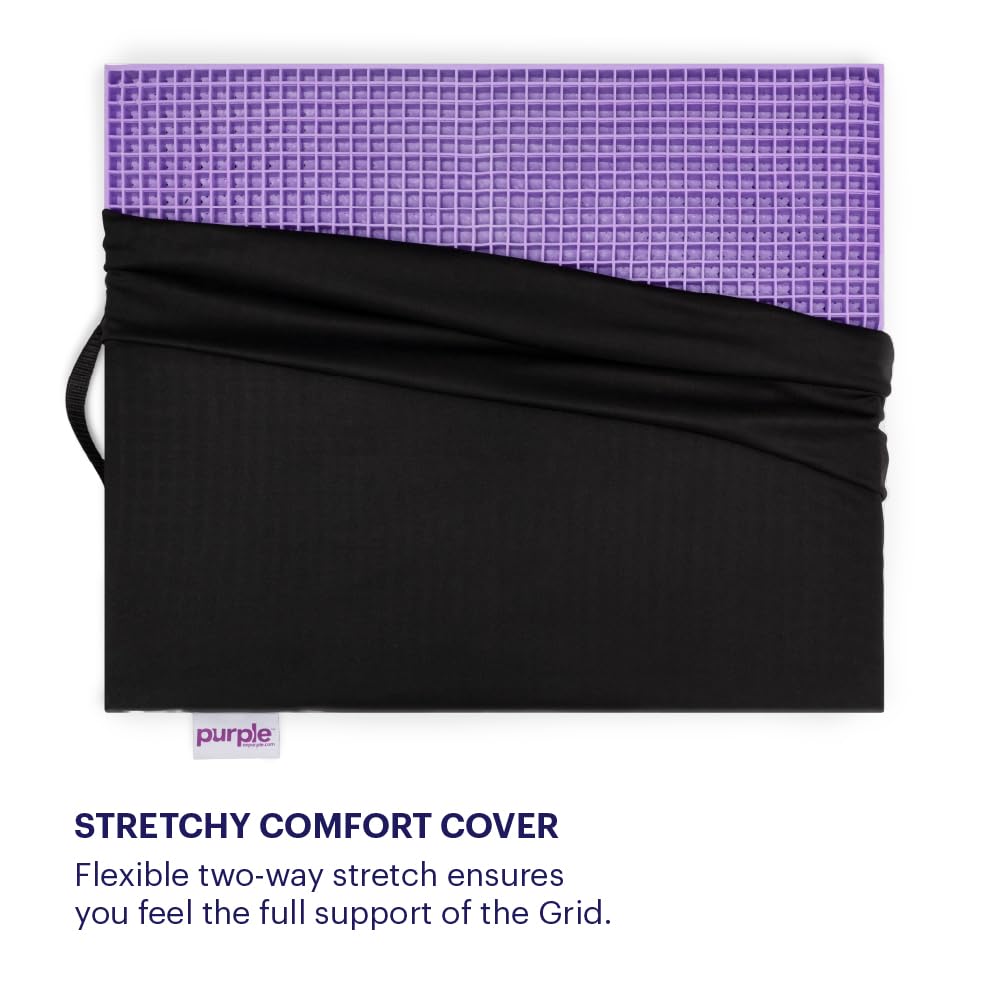 Purple Ultimate Seat Cushion, Large 2.5 Inch Gel Seat Cushion
