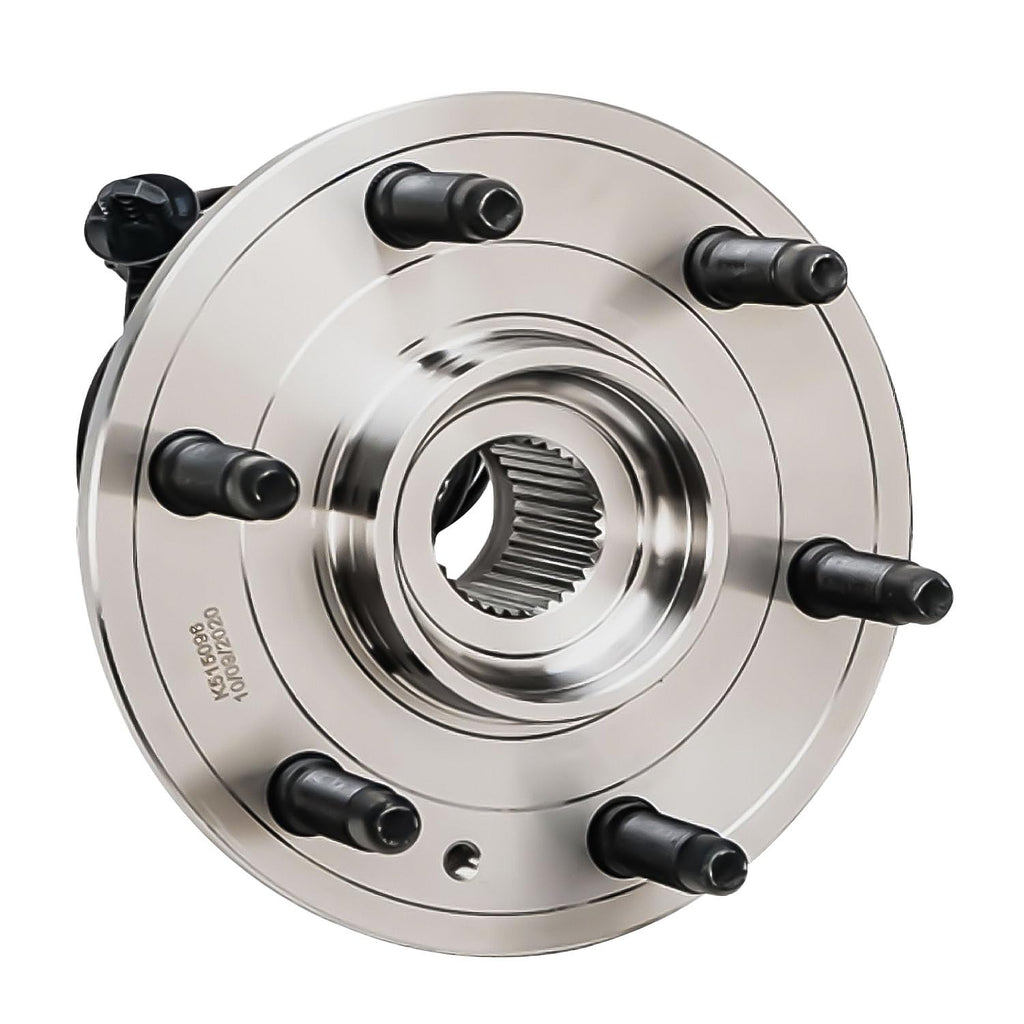 Detroit Axle - 4WD Front Wheel Bearing Hubs for 07-13 Chevy Silverado 1500