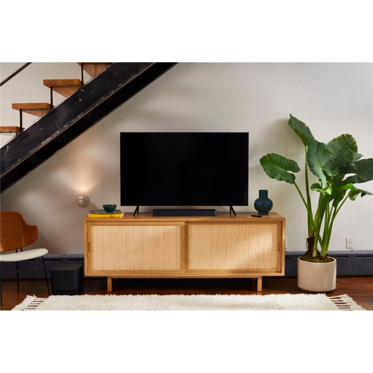 Bose TV Speaker - Soundbar for TV with Bluetooth and HDMI-ARC Connectivity, All-in-One Compact Soundbar, Includes Remote Control, Black