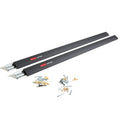 Rubbermaid Fasttrack Wall Mounted Storage and Organization System Rail Horizontal 48" 2-Pack Holds up to 1750 pounds Each Rail for Home/Garage