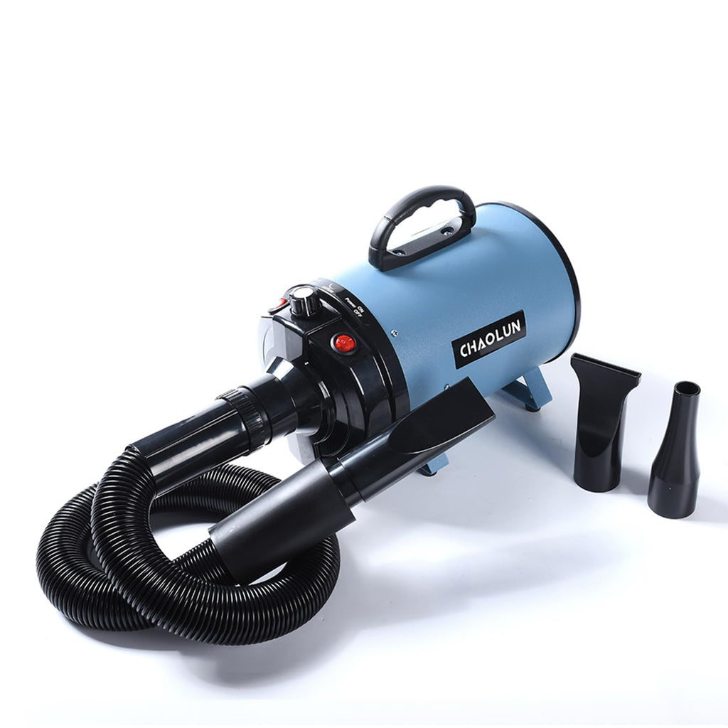 Dog Dryer for Pet Grooming, Pet Hair Dryer with Heater, Blue