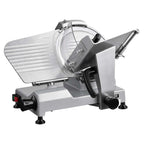 VEVOR Commercial Meat Slicer, 10 inch Electric Food Slicer, 240W Frozen Meat Deli Slicer, Premium Chromium-plated Steel Blade Semi-Auto Meat Slicer